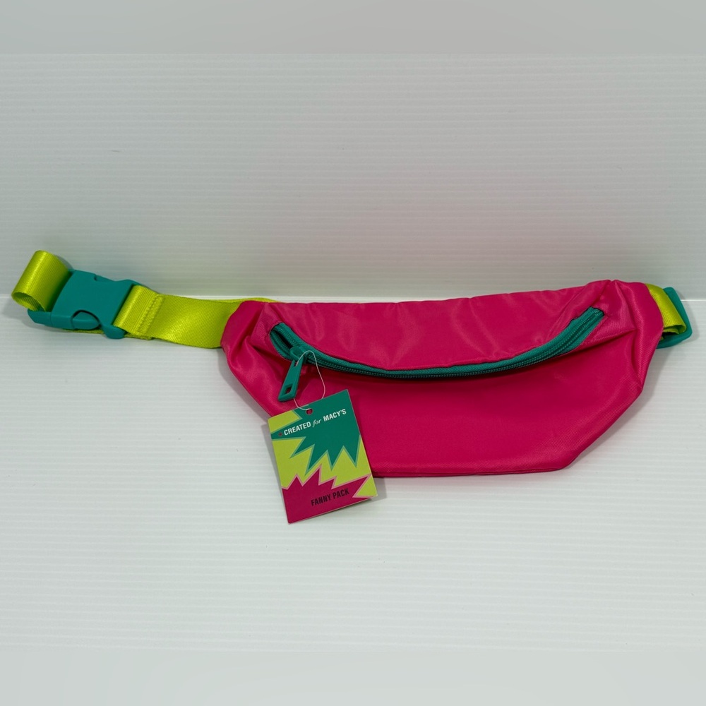 Retro Multi-Color 90's Fanny Pack- Exclusively made for Macy's